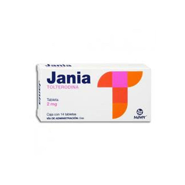 Tolteridona 2mg tabletas con 14 (jania)