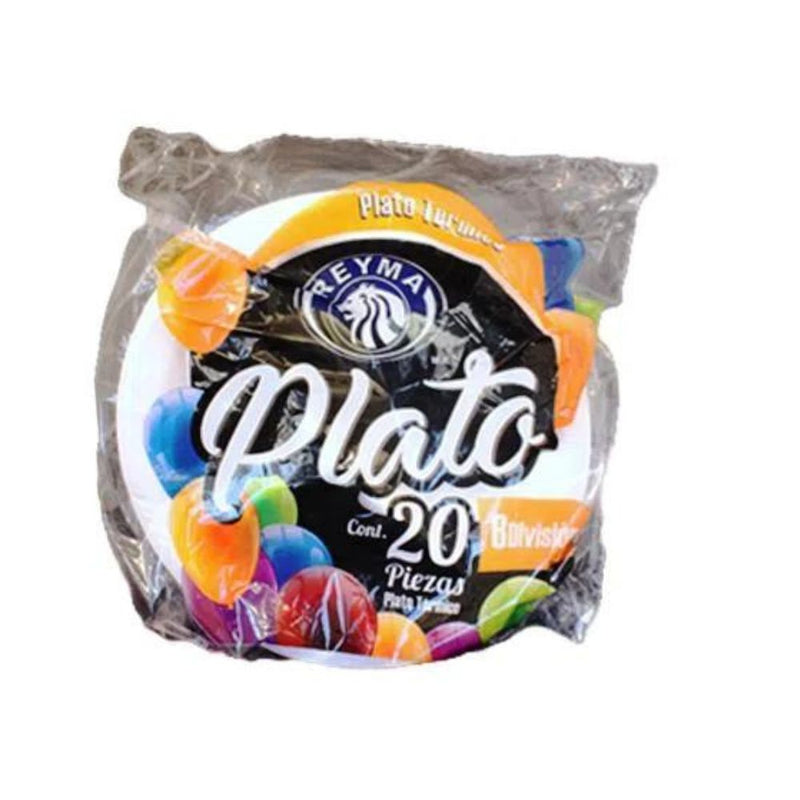 Plato termico 8 reyma 20 piezas