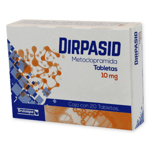Metoclopramida 10mg tabletas con 20 (dirpasid)