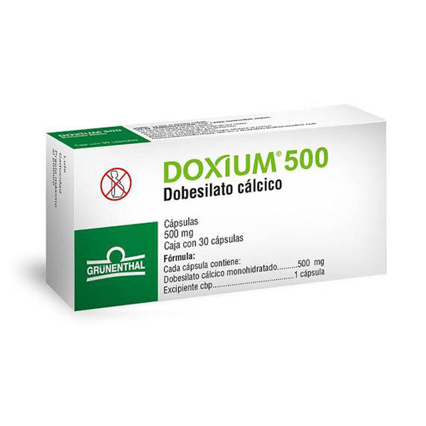 Doxium 30 capsulas 500mg