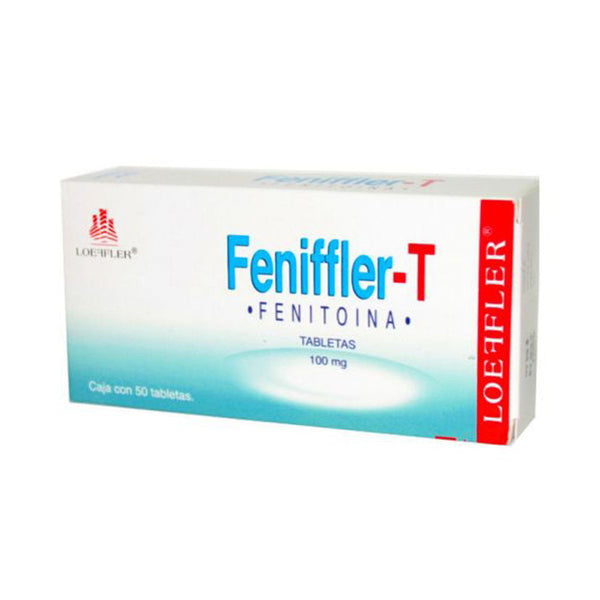 Fenitoina 100 mg tabletas con 50 (feniffler)