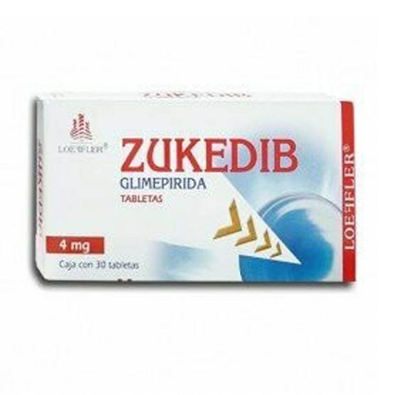 GLIMEPIRIDA 4 MG TAB C/30 (ZUKEDIB)