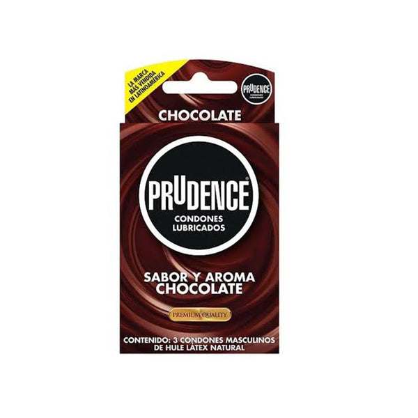 Preservativos prudence chocolate con 3