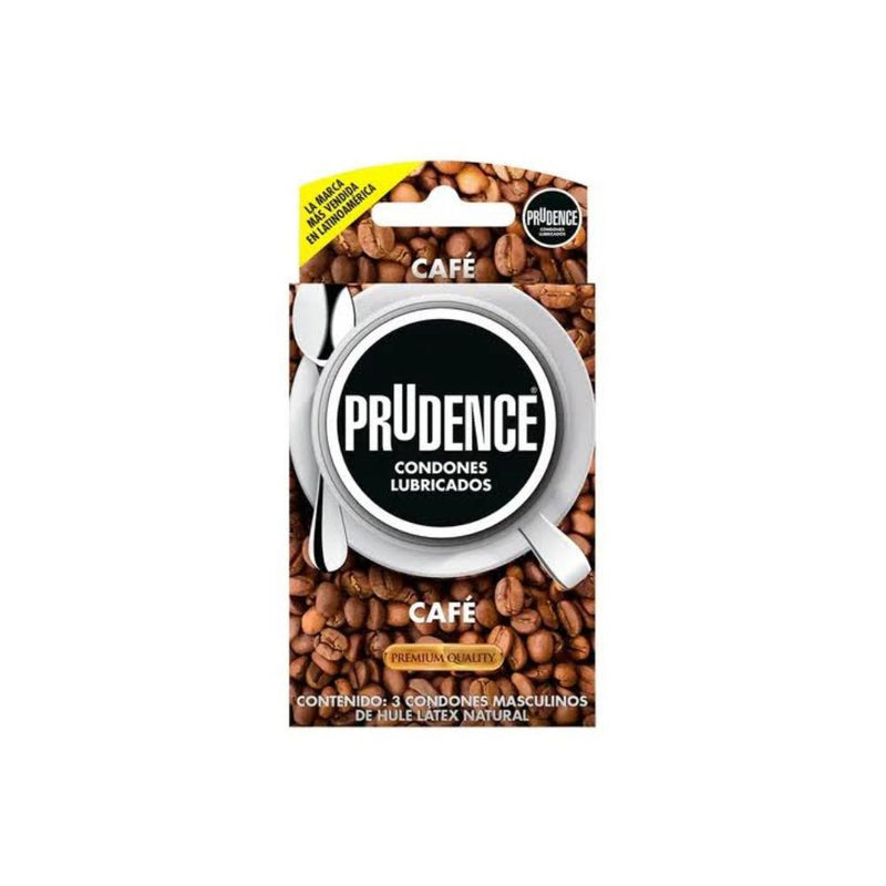 Preservativos prudence cafe con 3pieza