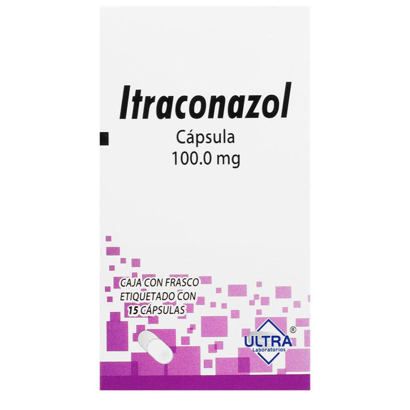 ITRACONAZOL 100MG CAP C/15 (ULTRA)