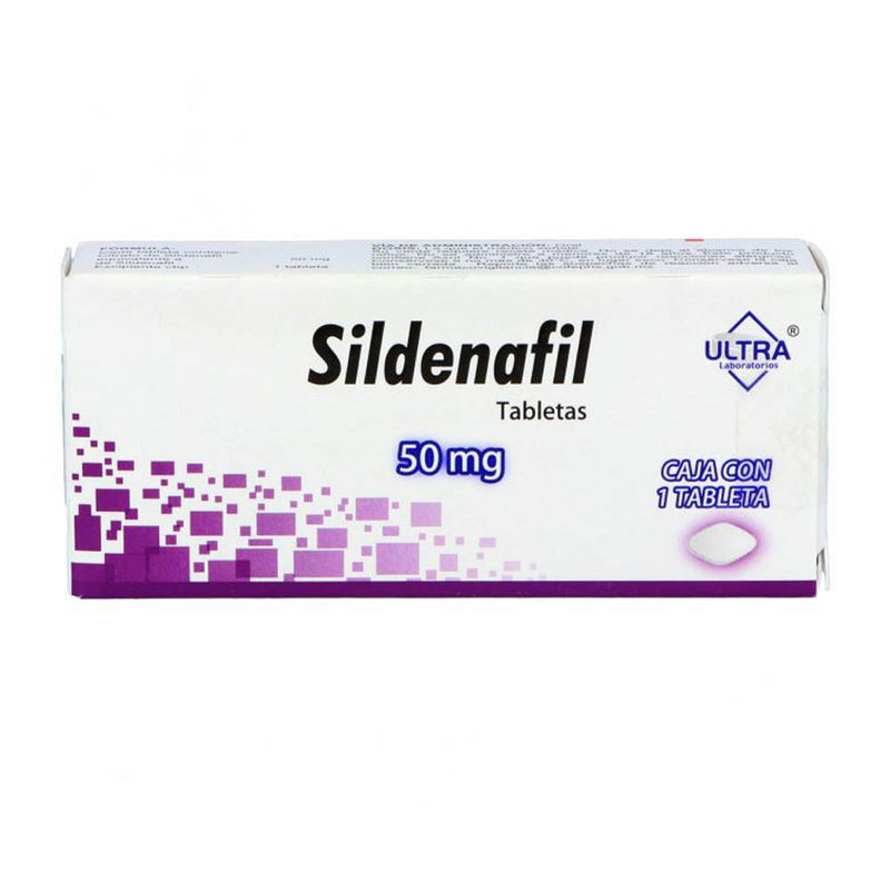 sildenafil 50 mg. tabletas con 1(ultra)