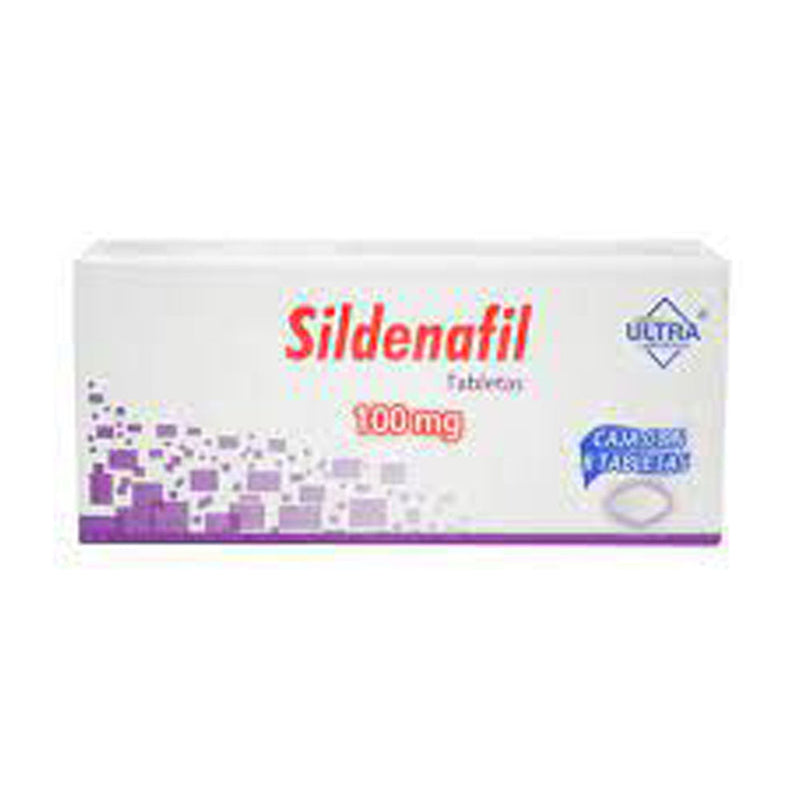 Sildenafil 100 mg. tabletas con 4 (ultra)