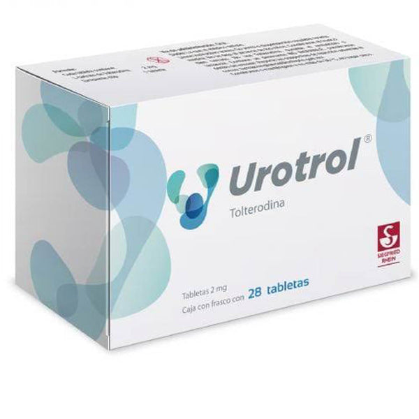 Urotrol 28 tabletas 2mg