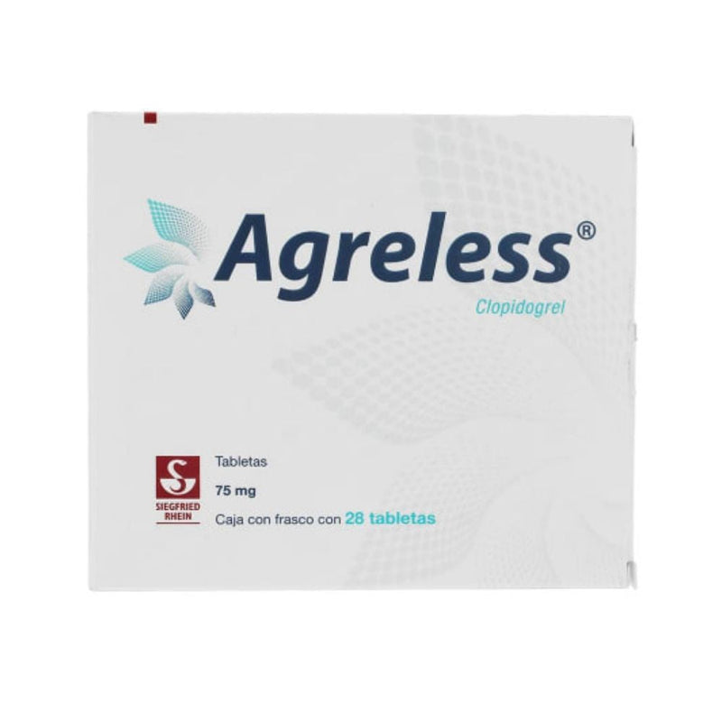 Agreless 28 tabletas 75 mg