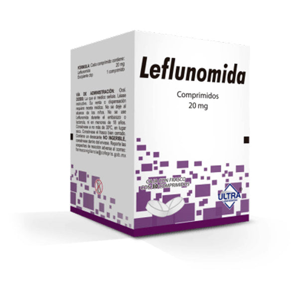 Leflunomida 2o mg tabletas /30 (ultra)