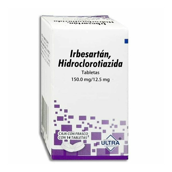 IRBESARTAN-HIDROCLOROTIAZIDA 150/12.5 MG TAB C/28 (ULTRA)