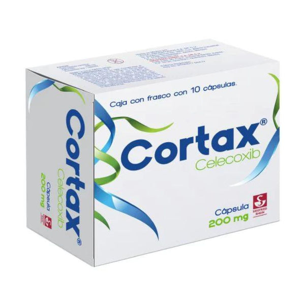 Cortax 10 capsulas 200mg