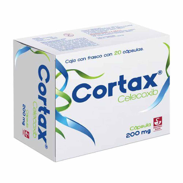 Cortax 20 capsulas 200 mg