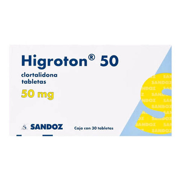 HIGROTON 30 TABS 50MG (PL)