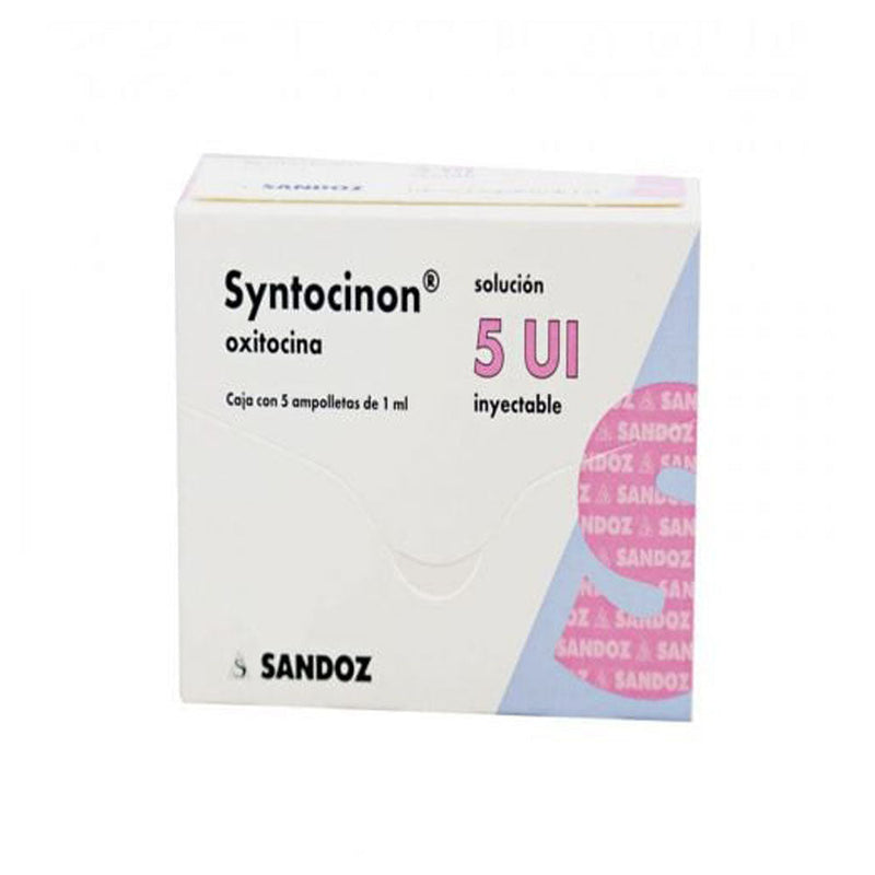 Syntocinon 5 ui 5 ampolletas 1ml r