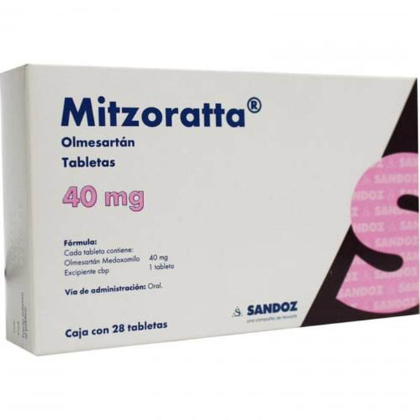 Mitzoratta 28 tabletas 40mg