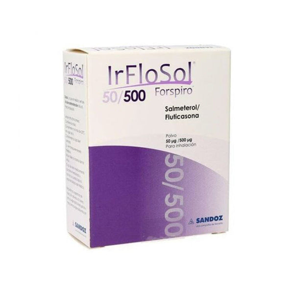 IRFLOSOL 60 DOS 50+500MCG