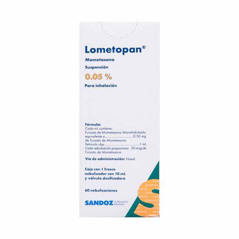 Lometopan spray 140 dosis 50mc