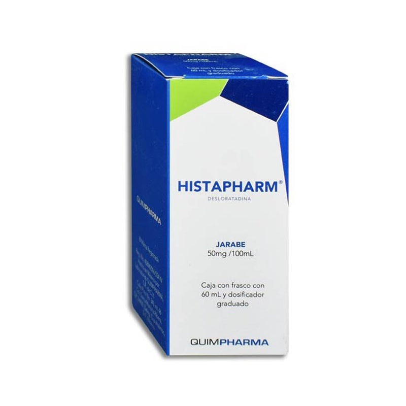 Desloratadina 50mg/100ml jarabe 60 ml (histapharm)