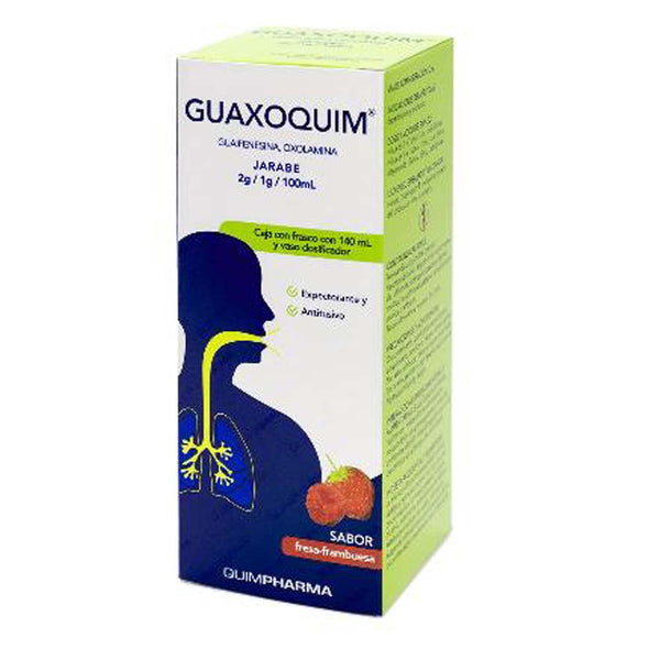Oxolamina-guaifenesina 2gr/1gr sus 140 ml (guaxoquim)