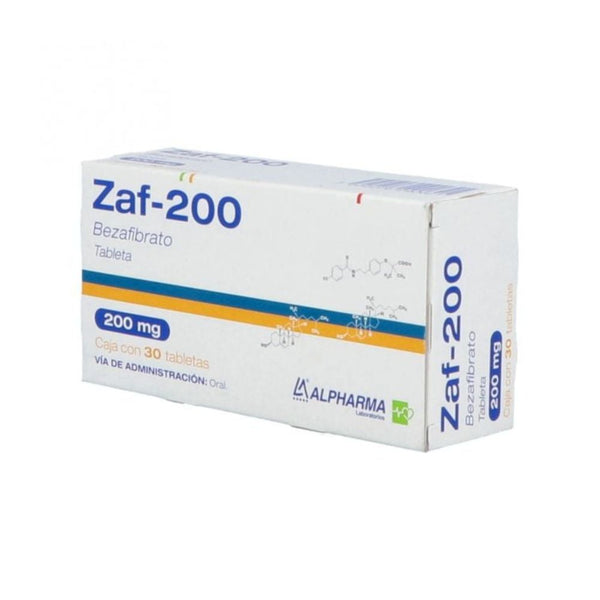 Zaf 30 tabletas 200mg