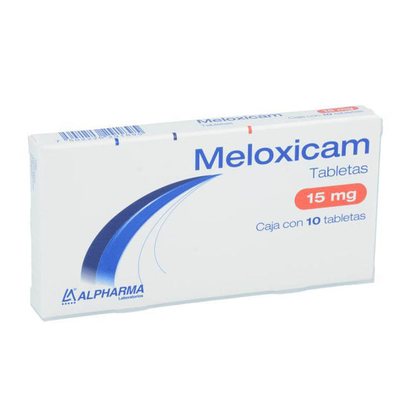 Meloxicam 15 mg. tabletas con 10 (alpharma)
