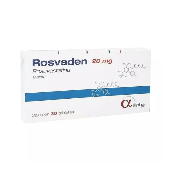 Rosvadental 30 tabletas 20 mg