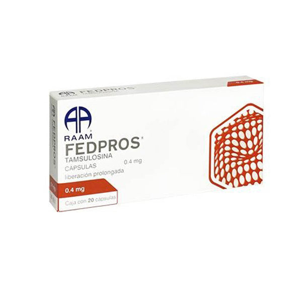 Tamsulosina 40 mg capsulas con 20 (fedpros)