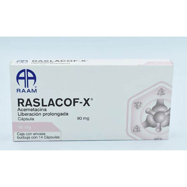 Acemetacina 90 mg capsulas con14 (raslacof-x)