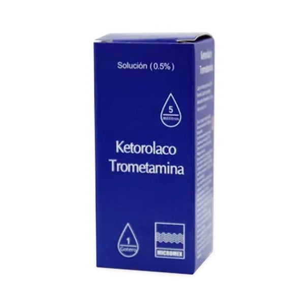 Ketorolaco solucion 5mg 5ml (micropharmaceuticals)