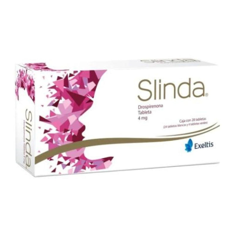 Slinda 28 tabletas 4 mg