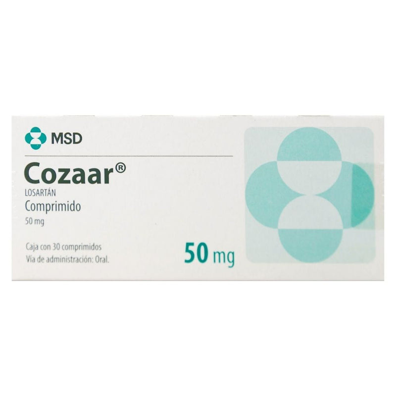 Cozaar 30 comprimidos 50mg 2x1