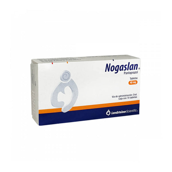 Pantoprazol 40 mg. tabletas con 14 (nogaslan)