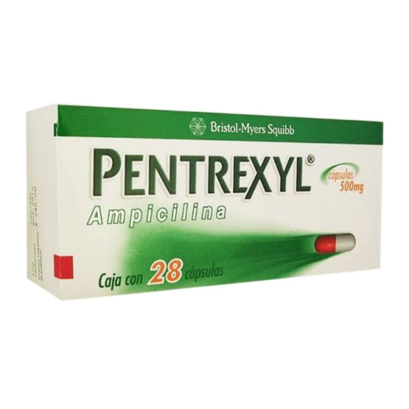 Pentrexyl 28 capsulas 500mg