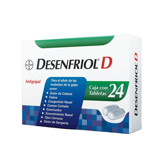 Desenfriol d 24 tabletas