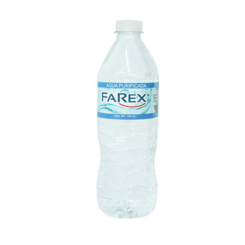 Agua purificada farex 500ml