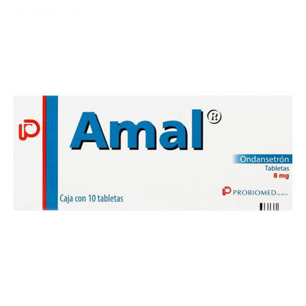 Amal 10 tabletas 8mg