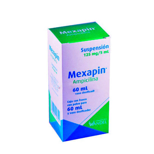 Ampolletasicilina 250 mg./5 ml. suspension 5ml (mexapin)
