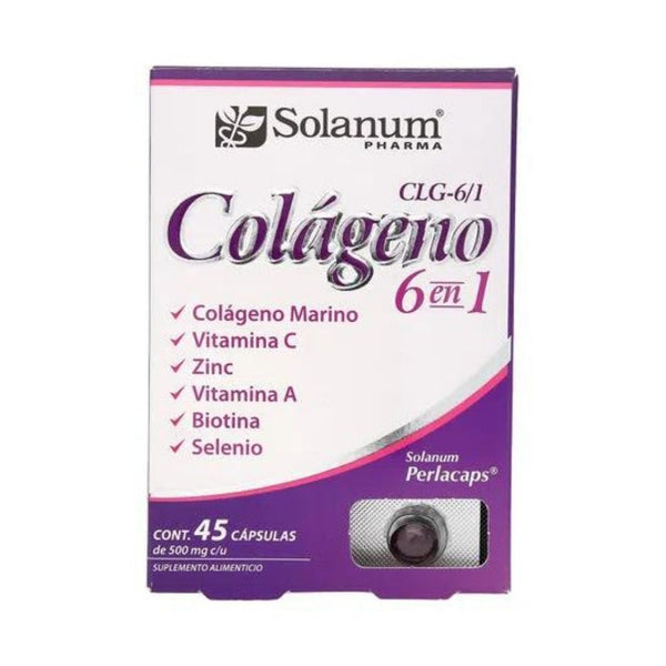 Colageno 6en1 45 capsulas 22.5 gr
