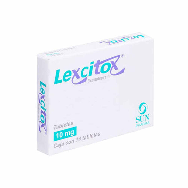 Lexcitox 14 tabletas 10mg