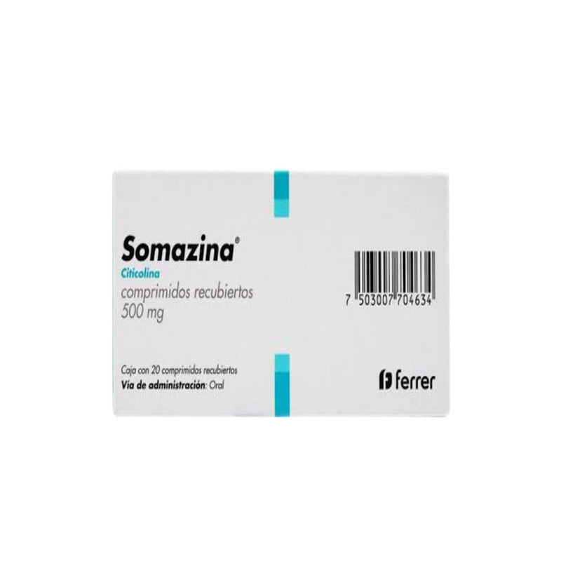 Somazina 20 comprimidos 500mg