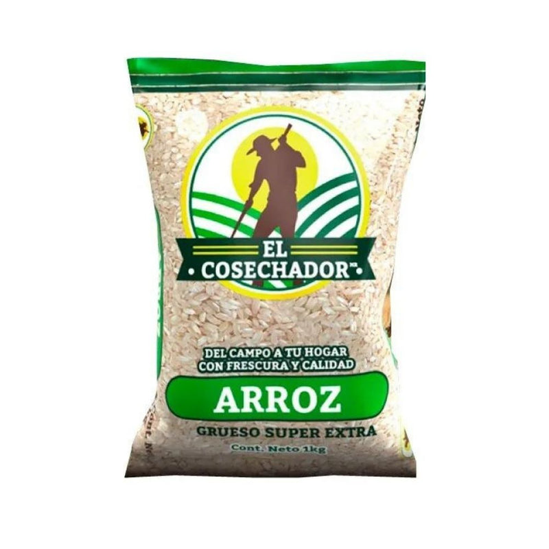 El cosechador arroz 1 kg