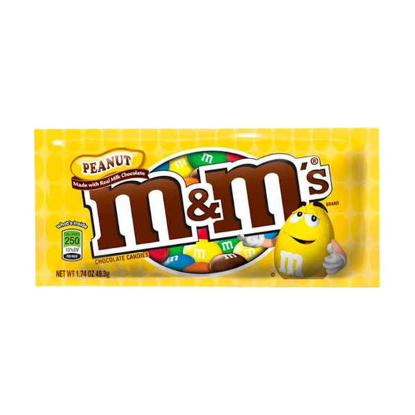 M&m chocolate con cacahuate 47.9 gr