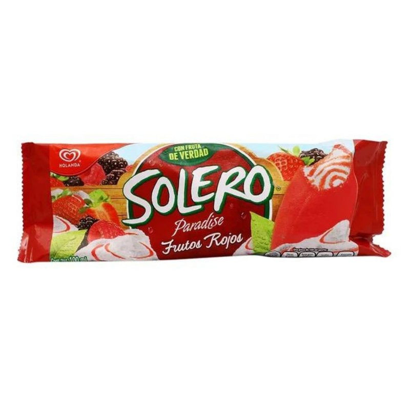 Holanda solero paradise frutos rojos 94 ml