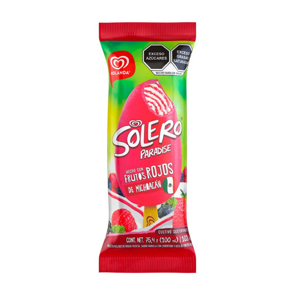 Solero paradise frutos rojos