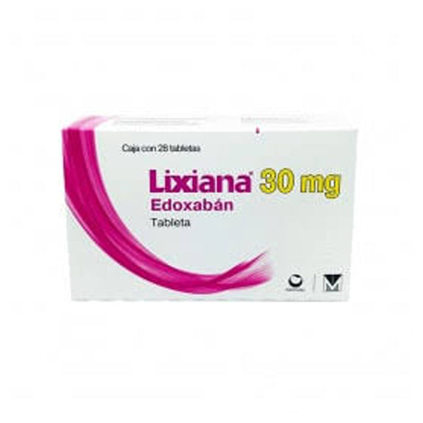 Lixiana 28 tabletas 30mg