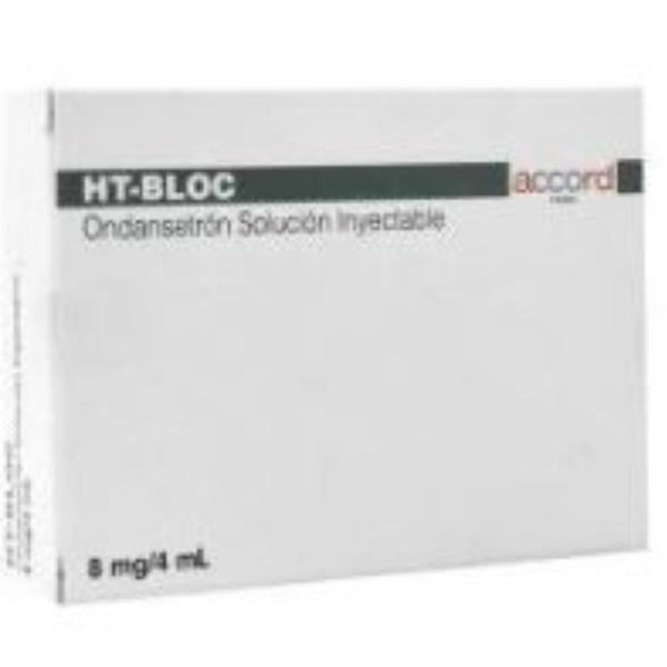 Ondansetron inyectables 8 mg ampolletas con 3 (ht-bloc)