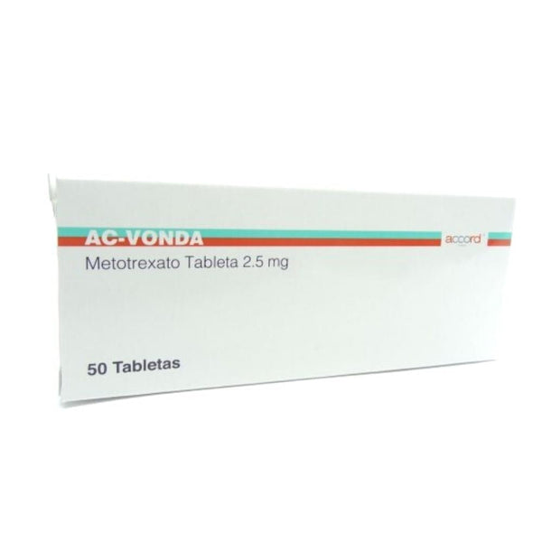 Metotrexato 2.5 mg con50