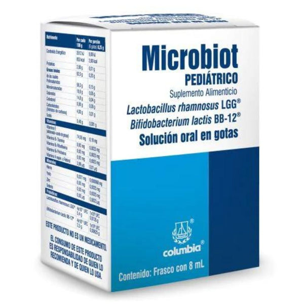 Microbiot pediatrico solucion gtas 8ml