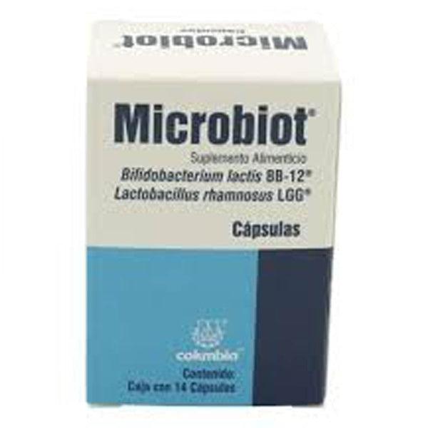 Microbiot 14 capsulas 180mg